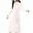 White, variant on KyCheLot Womens Bathrobe with Belt Elegant Flannel Soft Warm Lightweight Home Long Robe for Women Winter