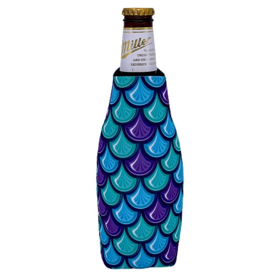 Fish Scale Pattern Beer Bottle Coolie