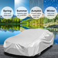 thumbnail image 4 of Car Cover Anti-UV Windproof Outdoor Full Car Cover for Chevy Camaro 2010-2021, 4 of 7