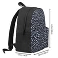 thumbnail image 3 of Zufioo Gothic Skull Pattern Adult Backpack,Wear-resistant and Breathable Multi-pocket Backpack, Suitable for Travel, Business and Outdoor Activities, 3 of 9