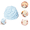 1PCS Blue A13, variant on 2026 Cream Roll Squishy Ball, 2026 New Big Filled Frozen Cake Food Taba Squeeze, Natural Rubber Wettable Slow Rising Cream Squishy, Ice Foam Stress Washable Squishies, Made to Hand Silicone Fidget