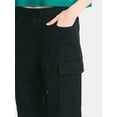 thumbnail image 4 of No Boundaries Cargo Joggers, 28'' Inseam, Women's, 4 of 5
