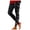Noir, variante sur Zhanying Leggings à Motif de Noël pour Femmes, Esprit des Fêtes, Coupe Ajustée, Doublés en Molleton, Transparents, Noirs, G