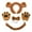 lion, variant on BELOVING Animals Ears and Tail Animals Ear and Long Tail,Necklace,Ear Hair Band Ears Hair Hoop Choker for Stage Performance Prom monkey