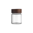thumbnail image 2 of Glass Food Storage Jar with Airtight Maple Wood Lid for Coffee, Tea, Snacks, and Pantry Organization, 2 of 6