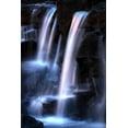 thumbnail image 2 of Taylor, Douglas 11x14 Black Ornate Wood Framed with Double Matting Museum Art Print Titled - Twilight Waterfall I, 2 of 4