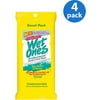 (4 pack) (4 Pack) Wet Ones Citrus Antibacterial Hand Wipes Travel Pack, 15-Count [1]