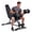 Black, variant on edx Adjustable Weight Bench, Foldable Workout Bench with Back Extension, Incline/Decline/Flat Bench, 700lbs Roman Chair for Full Body Workout, Black