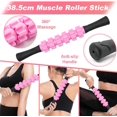 thumbnail image 3 of In Foam Roller Set- High Density ; Yoga Roller Muscle Roller Stick Spiky Massage Ball Bands Carry Bag for Whole Body Therapy Back Leg Deep Tissue&Exercise (, 3 of 7