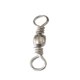 thumbnail image 3 of Wosthever Paquete de 100 rodamientos giratorios de pesca, conectores para curricán, reemplazo portátil, accesorios para aparejos de anillo de Type7 NO7, 3 of 6