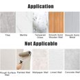 thumbnail image 2 of Jabonera de superficie lisa, diseño conciso con papel adhesivo invisible, sin perforaciones, de acero inoxidable a prueba de óxido para bañera, baño, ducha, fregadero de cocina, color negro, 2 of 5