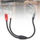 thumbnail image 4 of Cable de extensión del Divisor y de Sonido y de 3.5 mm, sonido de 3.5 mm Cable de cable de cable de Oro Sonepter Corrado Clear 30 cm para Teléfono Inteligente, 4 of 7