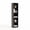 5 Tiers Black, variant on IDEK 6-Tier Tall Narrow Bookshelf, 12.6-Inch Wide Slim Bookcase with Open Shelves for Bedroom, Living Room, Home Office and Small Spaces, Black