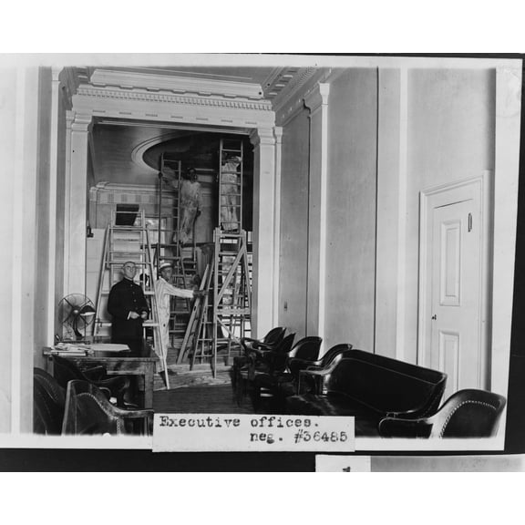 Print: Executive Offices, circa 1909