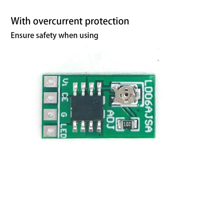 pitrice DC 2.8-6V LED Pilote Portable Amovible Remplacement Réglable Contrôleur Professionnel Surintensité Protection Module Convertisseur