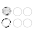 thumbnail image 2 of Shower Glass Sliding Door Round Stainless Steel Handle Wood Door Pull Knob for Home Bathroom, 2 of 8