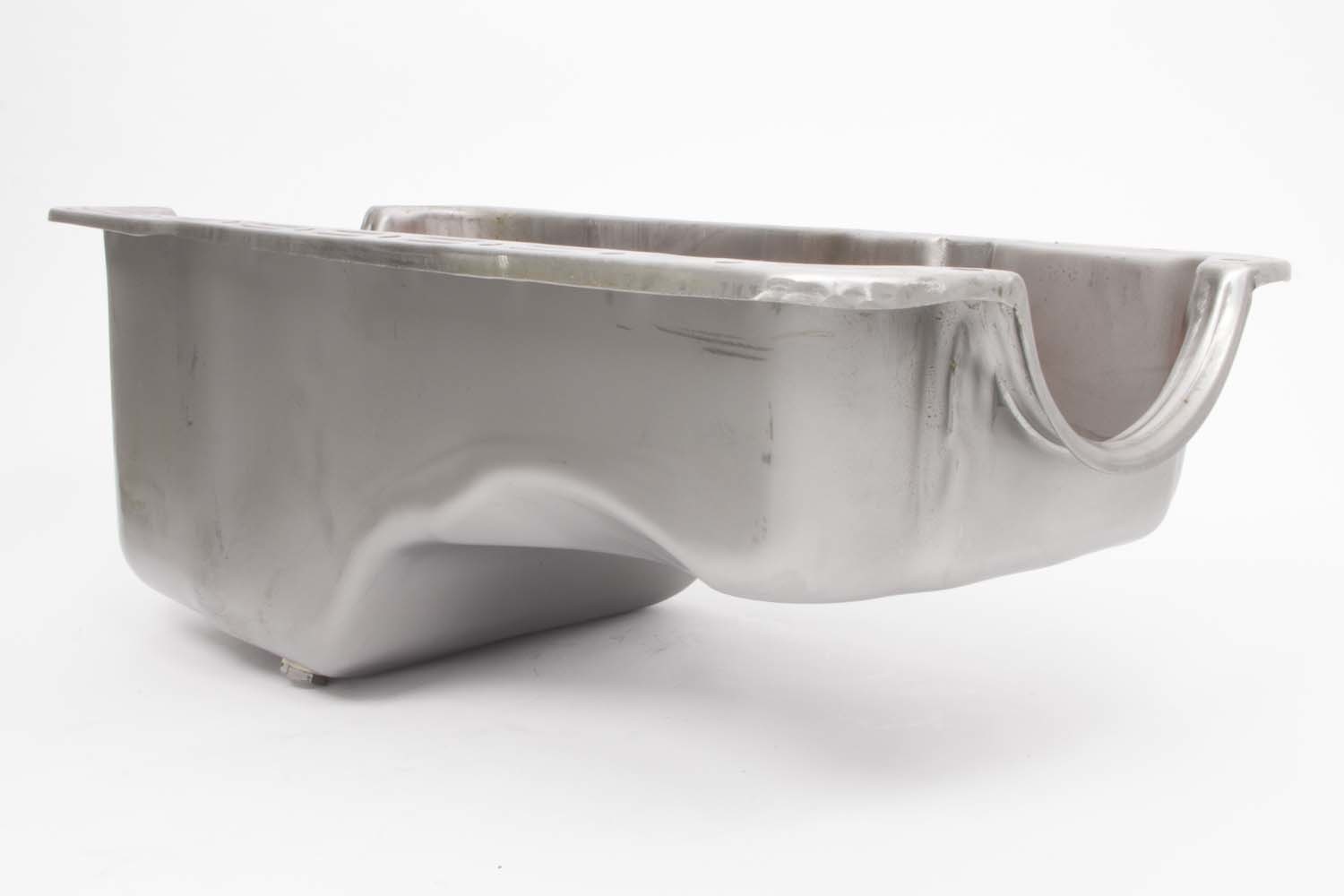 Racing Power Company R9078RAW Unplated Oil Pan for Small Block Ford