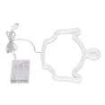thumbnail image 3 of Luz de noche LED de neón recargable por USB, resistente al agua, funciona con pilas, con brillo cálido de PVC ABS para mesita de noche, 200 lm, 3 of 8