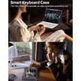 thumbnail image 5 of Trackpad Keyboard Case for iPad Air 13 & iPad Pro 12.9 (3rd–6th Gen) with Pencil Holder, 5 of 7