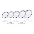 thumbnail image 3 of Excellante Lotus Melamine Dinnerware Collection 28 oz, 14 1/8" x 10 5/8" Deep Platter, Comes in Dozen, 3 of 3