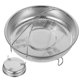 thumbnail image 4 of Cesta de lavado ajustable cesta de vapor desmontable estante de vapor con mango, 4 of 7