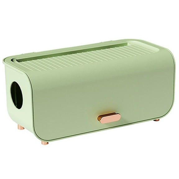 Diekin Cord Organizer Cord Hider Hollowed Desk Cord Organizer Cord Management Case