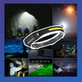 thumbnail image 3 of WIFKLSIIPG Headlamp Rechargeable Motion Sensor Head Lamp Camping Accessories 6 Modes Super Bright Head Light for Forehead LED Headlamp for Camping Hiking Running Repairing Fishing, 3 of 7