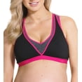 thumbnail image 4 of Cake Maternity Lotus Pumping Bra Hands Free, Maternity Sports Bra, Large, Fuchsia, 4 of 6