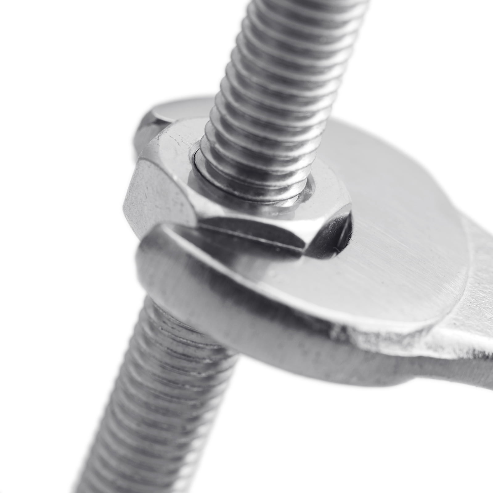 Uxcell 15Pack M6 x 150mm Fully Threaded Rod Right Hand Threads, 1 Thread Pitch