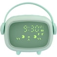 thumbnail image 2 of Reloj despertador digital para niños Simulador de amanecer, reloj despertador LED Time Angel para dormitorio con luz de despertador y luz nocturna Relojes de cabecera recargables alimentados por red Fokelyi LRWJ979-2, 2 of 7