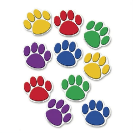 Paw Print Accents Assorted Colors