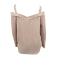thumbnail image 4 of Clearance under $5 JINMGG 2025 Fall Winter Plus Size Sweaters for Women Clearance,Women's and Winter Long-sleeved Loose Knit Plus-size Warm Pullover, 4 of 5