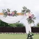 thumbnail image 2 of 2 piezas de flores de seda artificiales, botín de flores, puerta rústica, fondo Floral creativo, corona de arco de boda para boda de granja Púrpura, 2 of 8