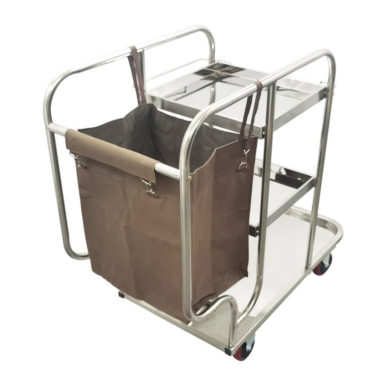 Housekeeping Carts - Stainless Steel 