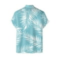 thumbnail image 6 of Mens Hawaiian Shirt Short Sleeve Button Down Shirts Tropical Floral Summer Beach Shirts,S-3XL, 6 of 7