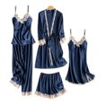 thumbnail image 1 of Ice Silk Lace Pajamas 10pcs/set Skin-friendly, 1 of 2