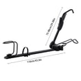 thumbnail image 4 of Modern Black Car Roof Bike Rack, Aluminum Alloy Iron Nylon Material for Mountain Road Bikes, 4 of 11