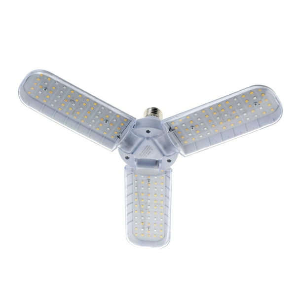 Lámpara LED plegable para cultivo, similar al sol, para plantas de interior, verduras y flores. 36W 3 Hojas 335mm