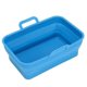 thumbnail image 1 of 2-pack Foldable Silicone Air Fryer Liners for Ninja DZ201/DZ401, Reusable Silicone Dual Air Fryer Accessories, 1 of 5