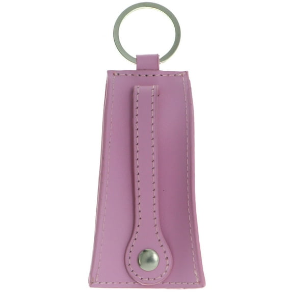 Mi Amore Hidden-Split-Ring-Keychain Pink/Silver-Tone