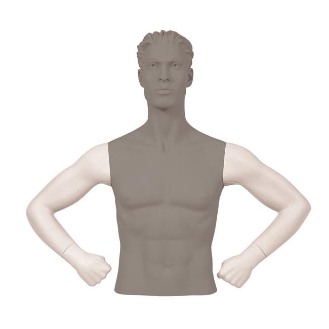 Mondo Mannequins' "System Series" Male Arms with Hands on Hips in Matte