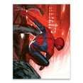 thumbnail image 1 of Artissimo Designs Web Hang Toile Imprimée Ville Rouge - 6.5W x 8.5H x .5D, 1 of 2