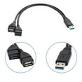 thumbnail image 2 of USB3.0 Adapter USB3.0 to 2USB2.0 Converter Extension Charging and Single Data Transfer USB Splitter Adapter, 2 of 8