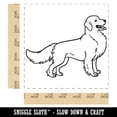 thumbnail image 2 of Friendly Golden Retriever Pet Dog Self-Inking Rubber Stamp Ink Stamper - Red Ink - Large 1-1/2 Inch, 2 of 7