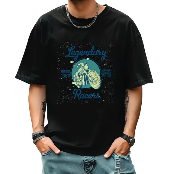 Men's Short Sleeve Graphic T shirt Collection Summer New Trend Sports Shirt Select