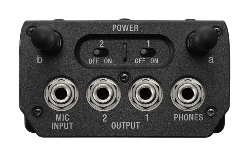 Sony UWP-D27 2-Person Camera-Mount Wireless Omni Lavalier Microphone System (UC25: 536–608 MHz) | UWP-D Digital Audio, NFC Sync & Dual-Channel Receiver + 2x Sony ECM-322BMP Headworn Microphone + More