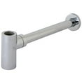 thumbnail image 1 of Kingston Laiton DD8101 Robinetterie Moderne Bouteille-Piège 12 Pouces Récipient Drain Évier, Chrome, 1 of 1