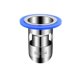 thumbnail image 1 of Desagüe de suelo de acero inoxidable en forma de U colador de bañera desagüe de ducha a prueba de olores colector de pelo de ducha para baño 3,2*5,3 cm (plata) Banban, 1 of 2