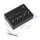thumbnail image 4 of Mezclador de audio Mezclador estéreo de línea de 4 canales de ruido ultra bajo 4 entradas 1 salida DC 5V Mini mezclador de audio portátil Micrófono Mezcladores de teclado de bajo de guitarra para Club Meterk Mezclador de audio, 4 of 6