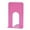 Pink, variant on Nomeni Holder Clearance, Metal Non-Slip Bookend Bracket Heavy Book End Office Book Stopper Office Supplies Black